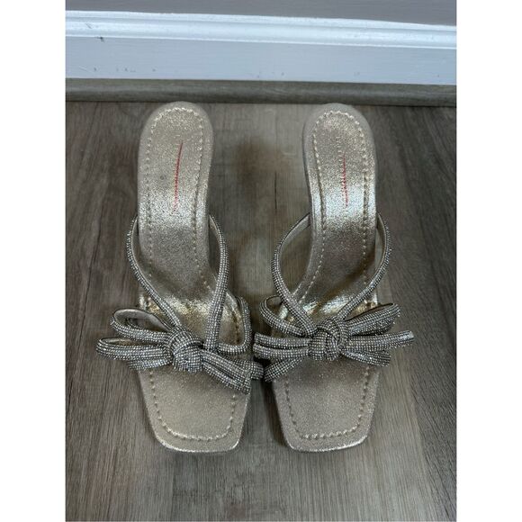 Loeffler Randall Margi Cappuccino Bow Heel Size 11 $350 - Picture 4 of 10